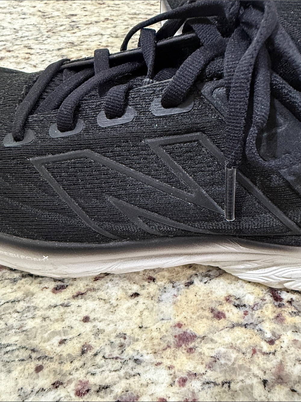 New Balance Fresh Foam X 1080 v13 Womens 7.5 Black Running Walking Shoes Comfort - Picture 7 of 10